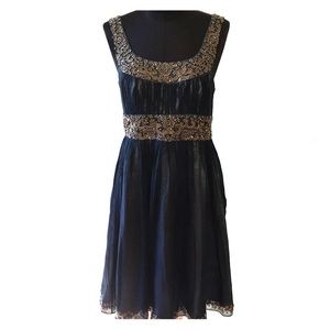 Adriana Papell Beaded Dress Size 6